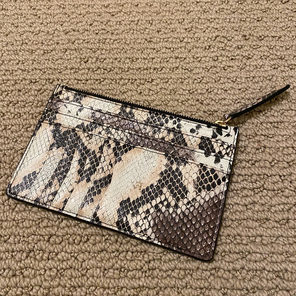 Nordstrom snake skin wallet